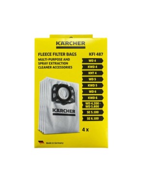 Karcher Sachet filtre ouate pour aspirateur KFI 487