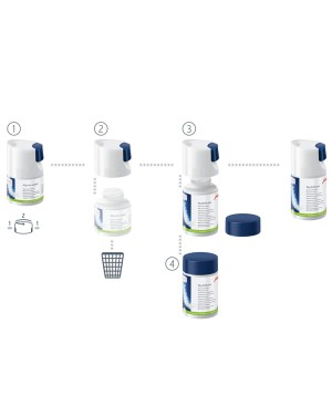 JURA Détergent pour système de lait 90g