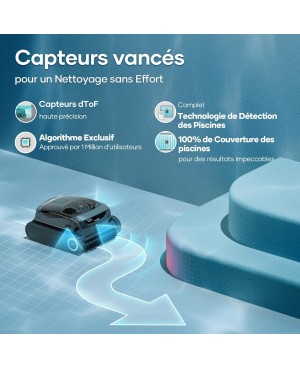 Aiper Scuba X1 Pro Max Nettoyeur de piscine robot sans fil
