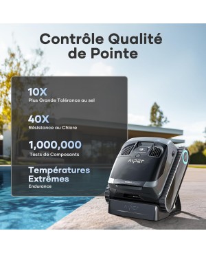 Aiper Scuba X1 Pro Max Nettoyeur de piscine robot sans fil
