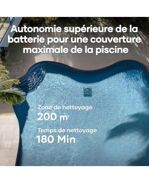 Aiper Scuba X1 Pro Max Nettoyeur de piscine robot sans fil