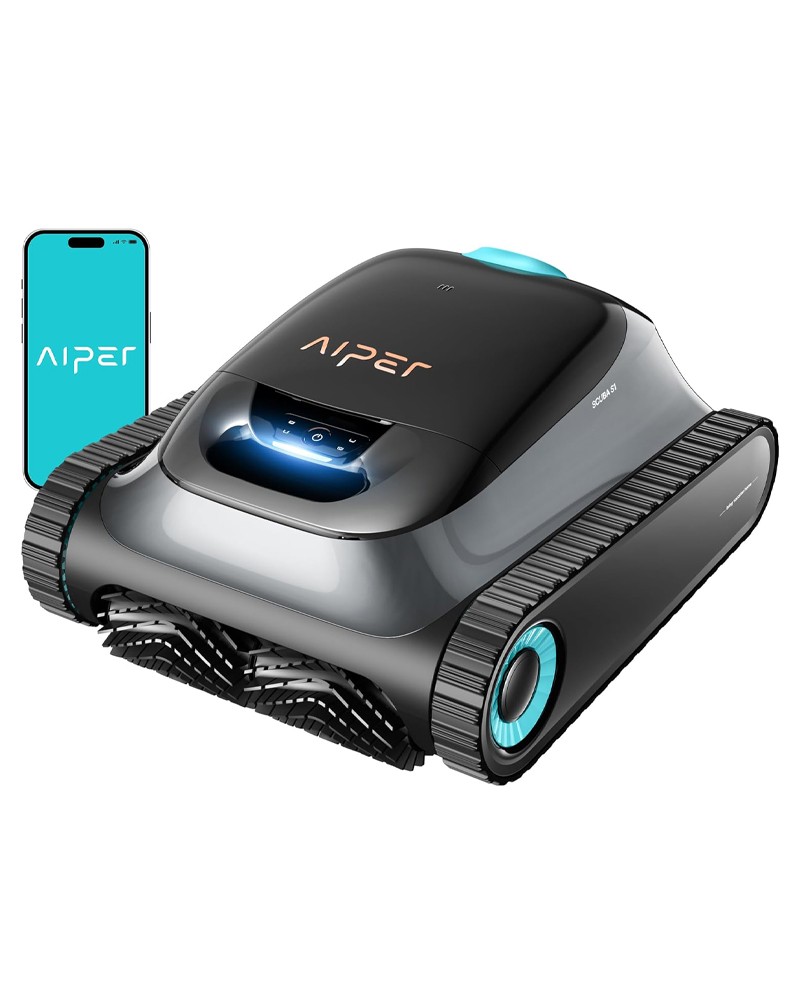 Aiper Scuba S1(Version 2025) Robot Piscine Nettoyage des Parois et de la Ligne d'eau, Contrôle par App