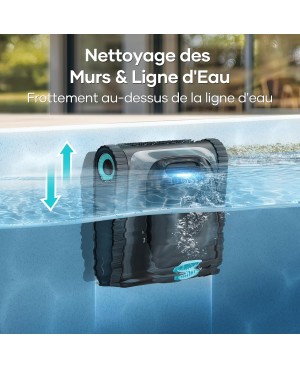 Aiper Scuba S1(Version 2025) Robot Piscine Nettoyage des Parois et de la Ligne d'eau, Contrôle par App