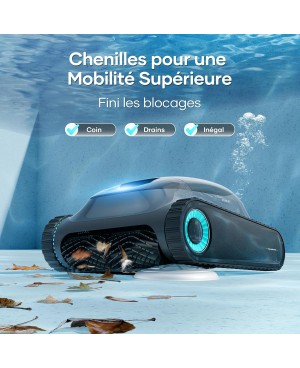 Aiper Scuba S1(Version 2025) Robot Piscine Nettoyage des Parois et de la Ligne d'eau, Contrôle par App