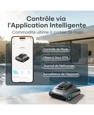 Aiper Scuba S1(Version 2025) Robot Piscine Nettoyage des Parois et de la Ligne d'eau, Contrôle par App