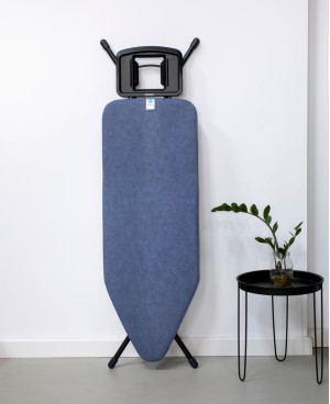 Brabantia Table à Repasser C- Repose-Fer à Vapeur Extra Large 124 x 45 cm