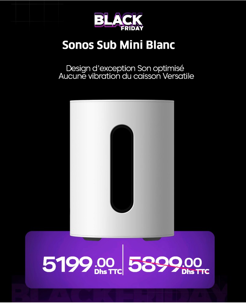 - Sonos Sub Mini