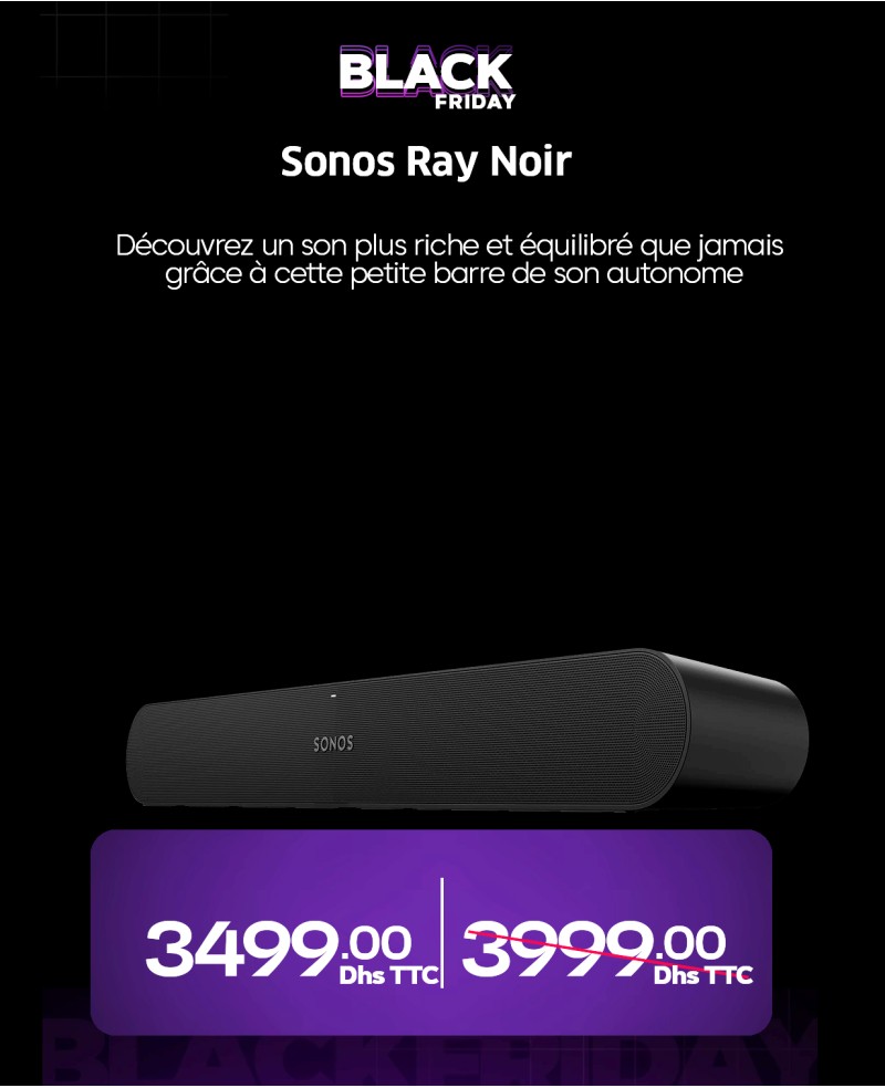 - Sonos Ray