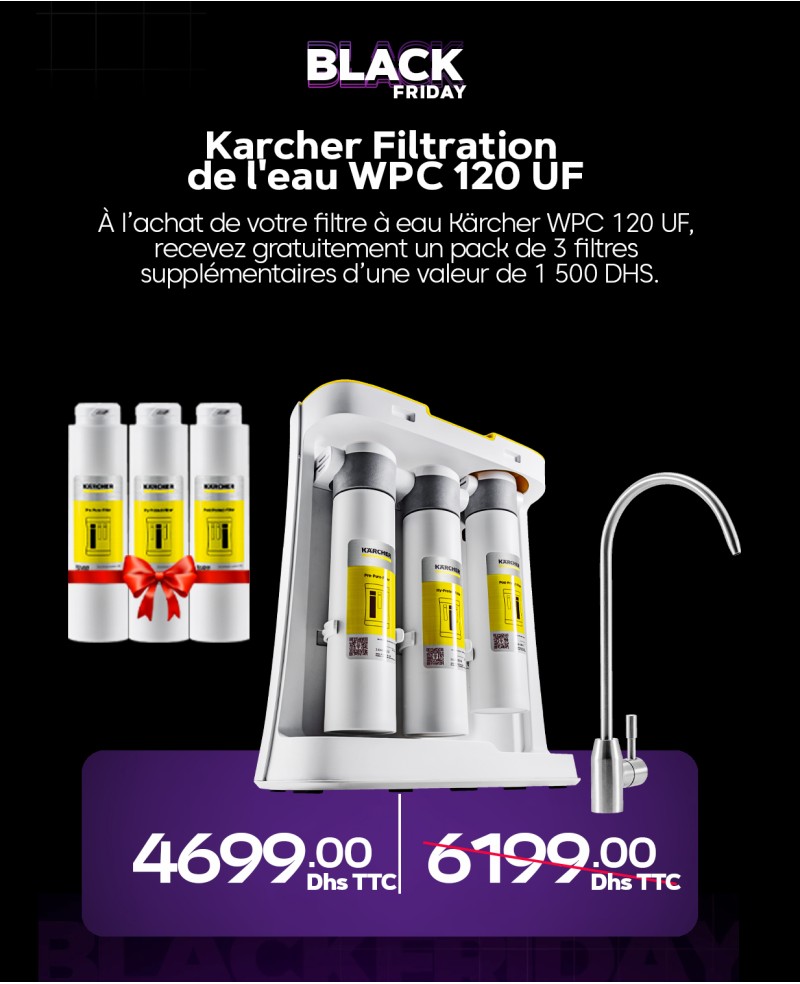 - Karcher Filtration de l'eau WPC 120 UF