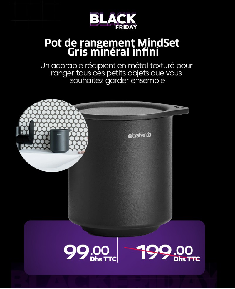 Brabantia Pot de rangement Mindset