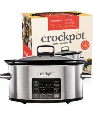 Crockpot Mijoteuse programmable TimeSelect 5,6L