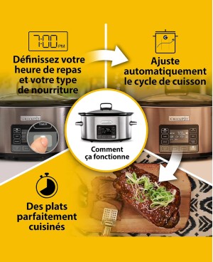 Crockpot Mijoteuse programmable TimeSelect 5,6L