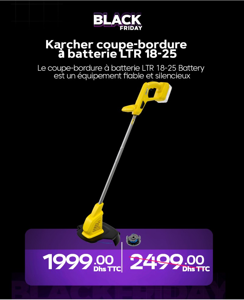 - Karcher coupe-bordure à batterie LTR 18-25
