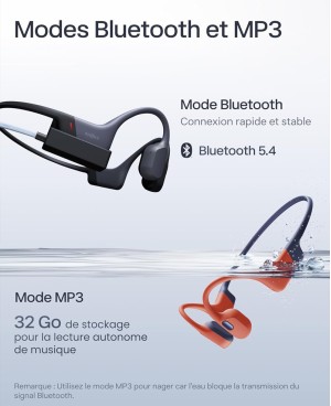 Shokz OpenSwim Pro Rouge