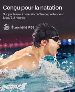 Shokz OpenSwim Pro Rouge