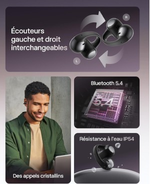 Shokz OpenDots ONE Noir