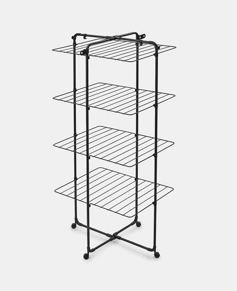 Brabantia HangOn Tower Drying Rack 30m Matt Black