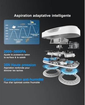 HUTT DDC56 Robot Laveur de Vitre