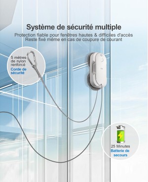 HUTT DDC56 Robot Laveur de Vitre